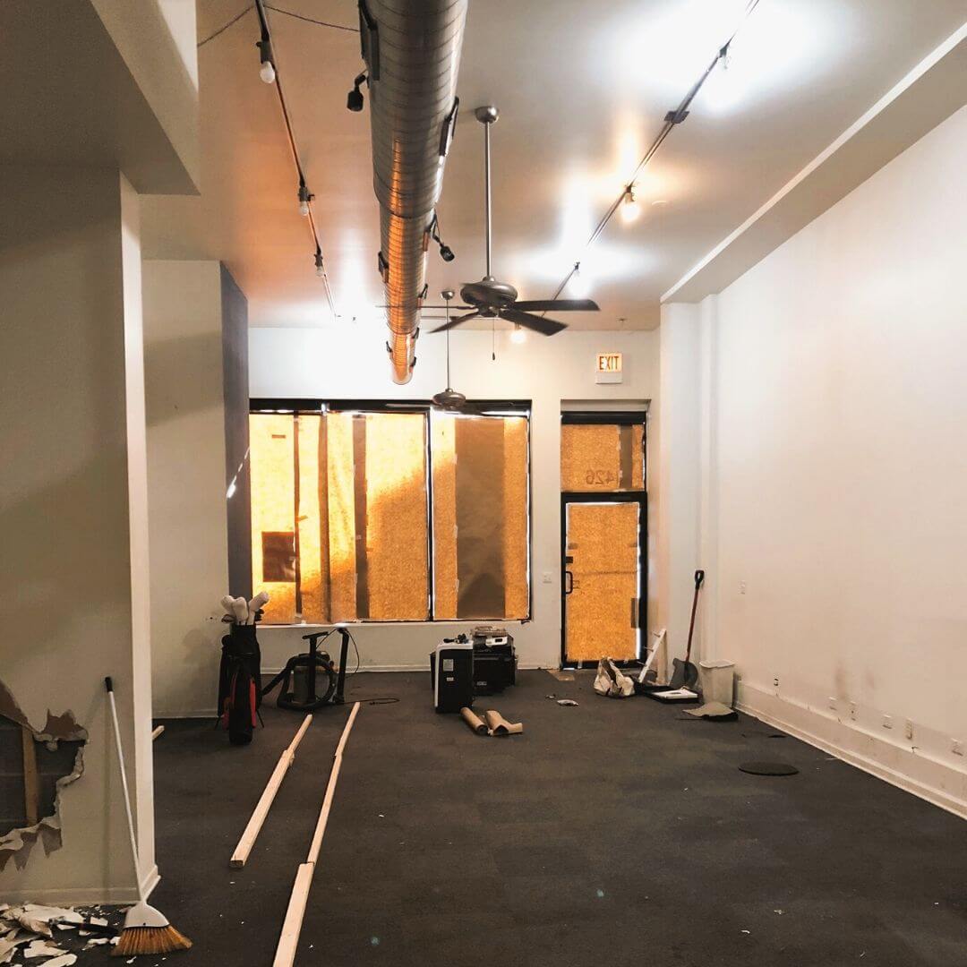 Lakeview Taproom Interior Prior to Renovation