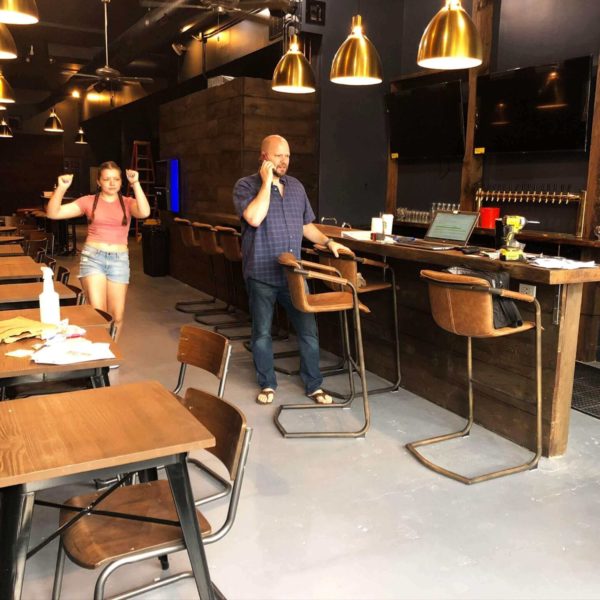 Lakeview taproom owner and daughter on move-in day