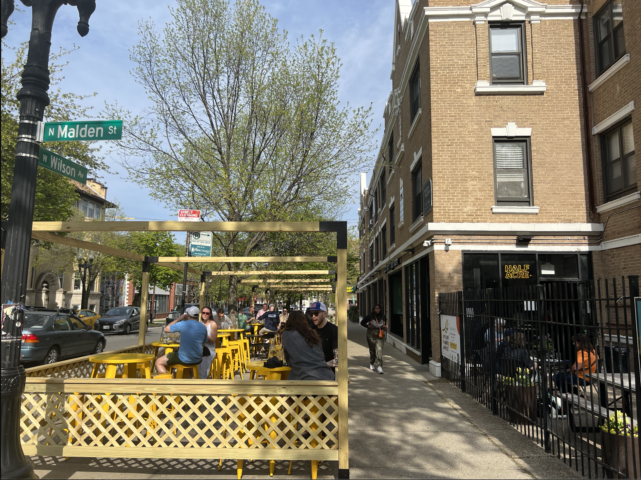 Our Patios are Open!